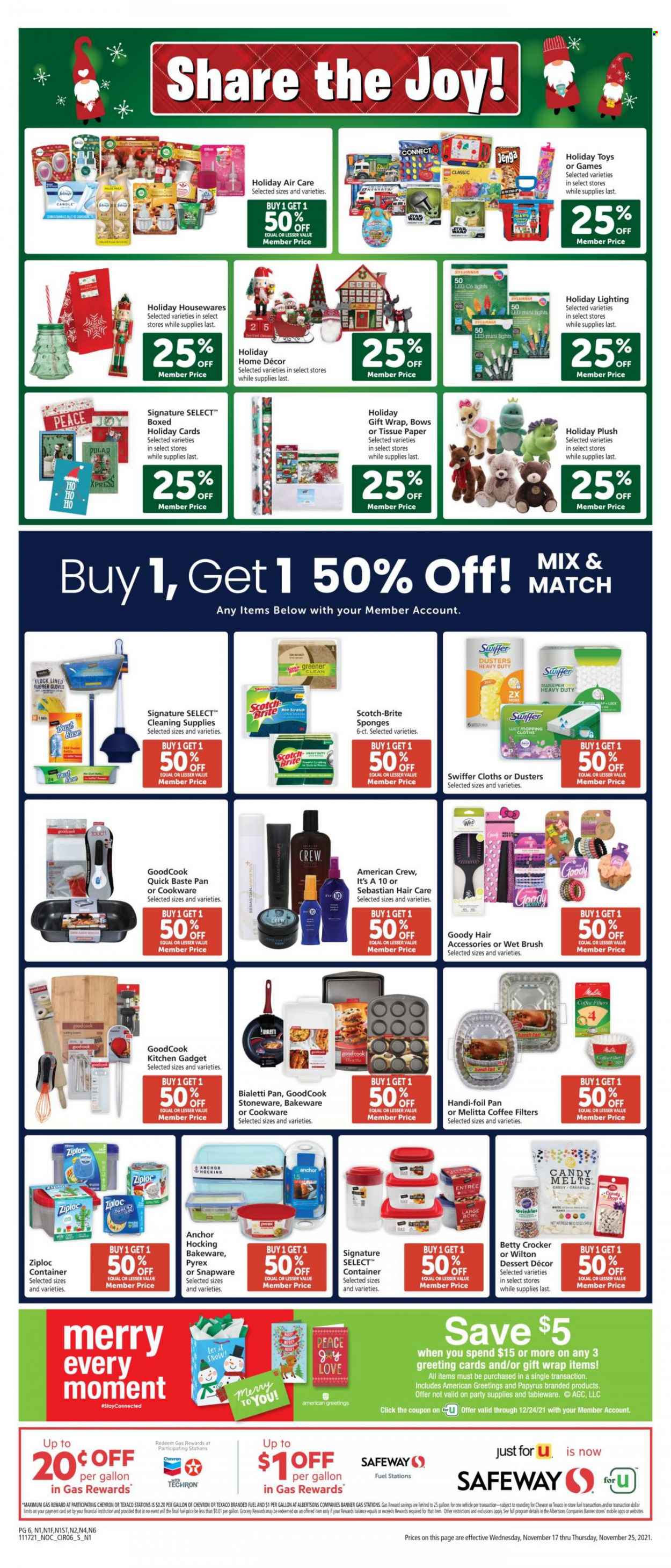 Safeway ad - 11/17/2021 - 11/25/2021. Page 6