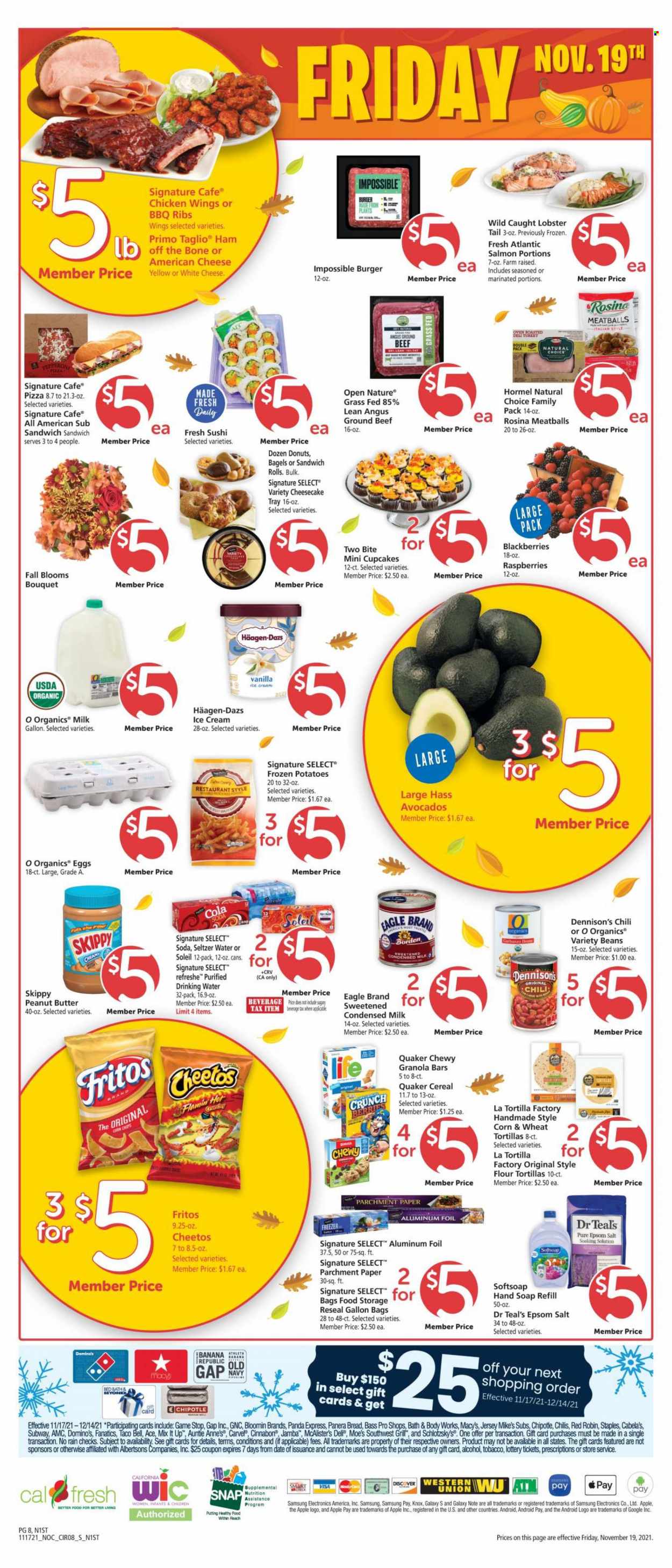 Safeway ad - 11/17/2021 - 11/25/2021. Page 8