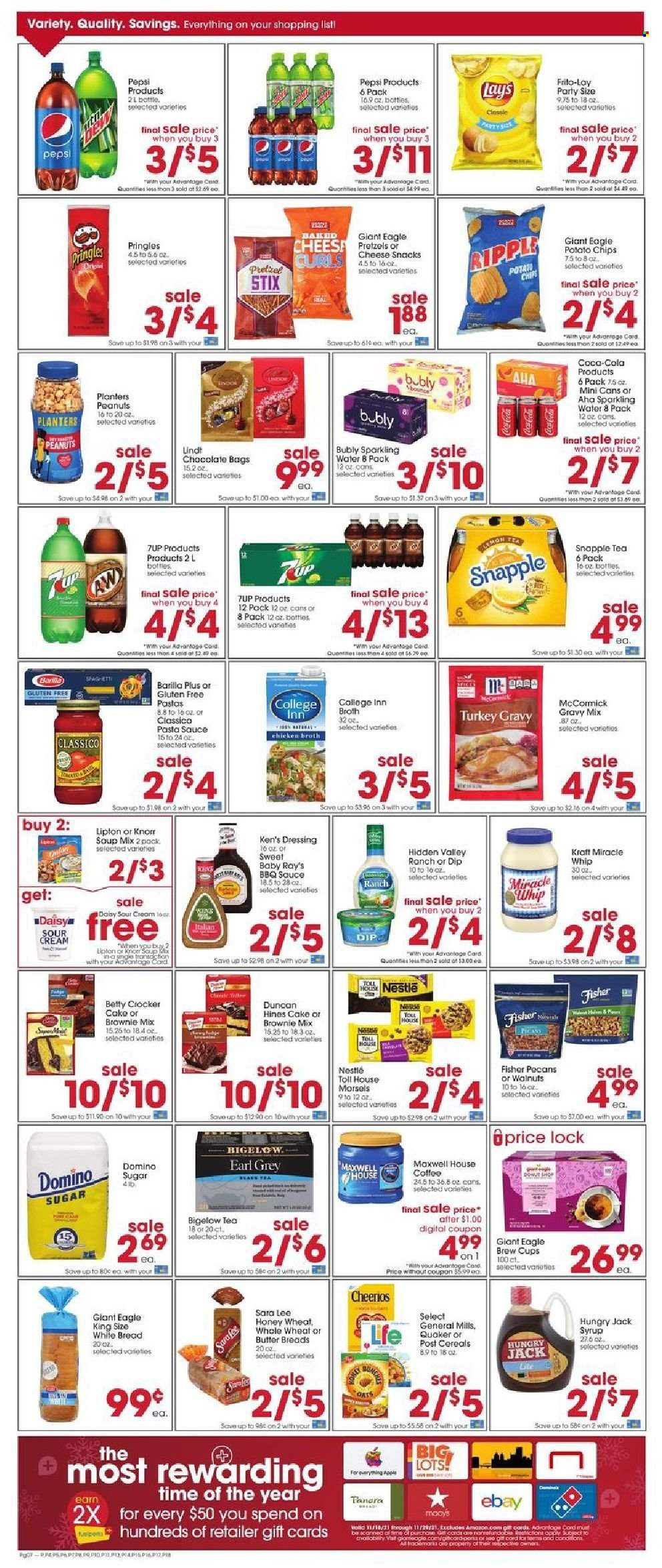 Giant Eagle ad - 11/18/2021 - 11/24/2021. Page 6