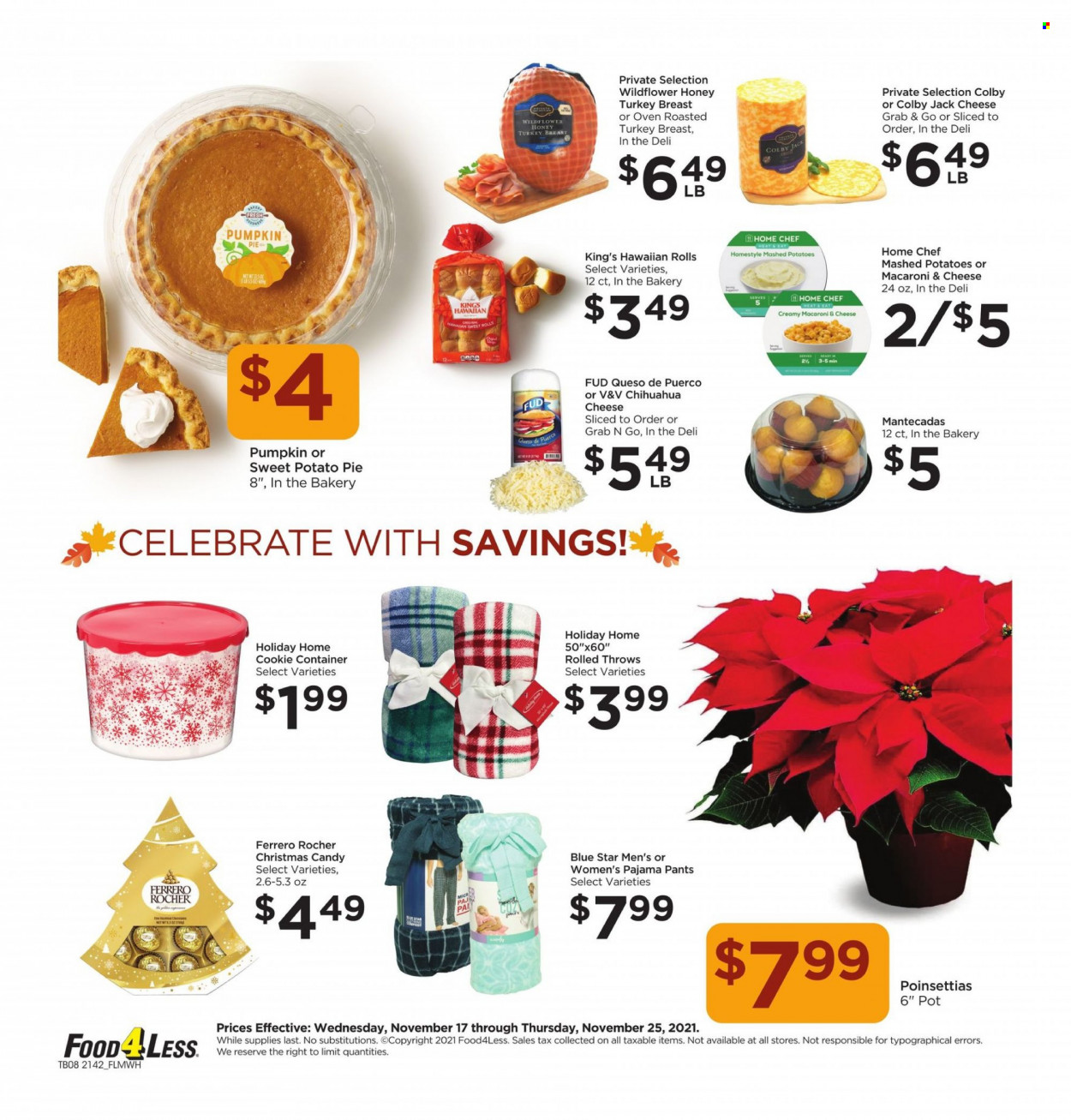 Food 4 Less ad - 11/17/2021 - 11/25/2021. Page 8