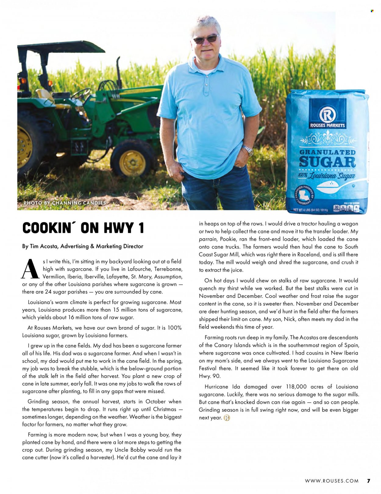 Rouses Markets ad. Page 9