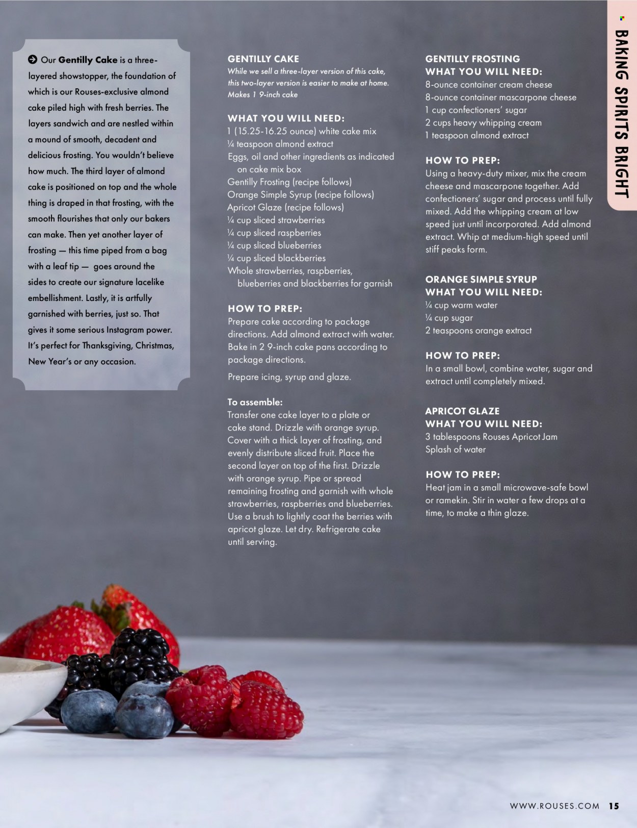 Rouses Markets ad. Page 17