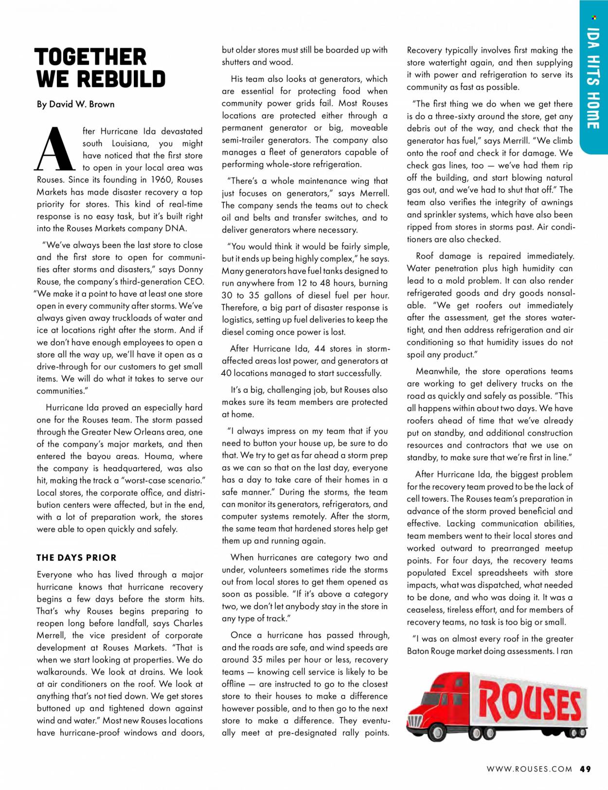 Rouses Markets ad. Page 51