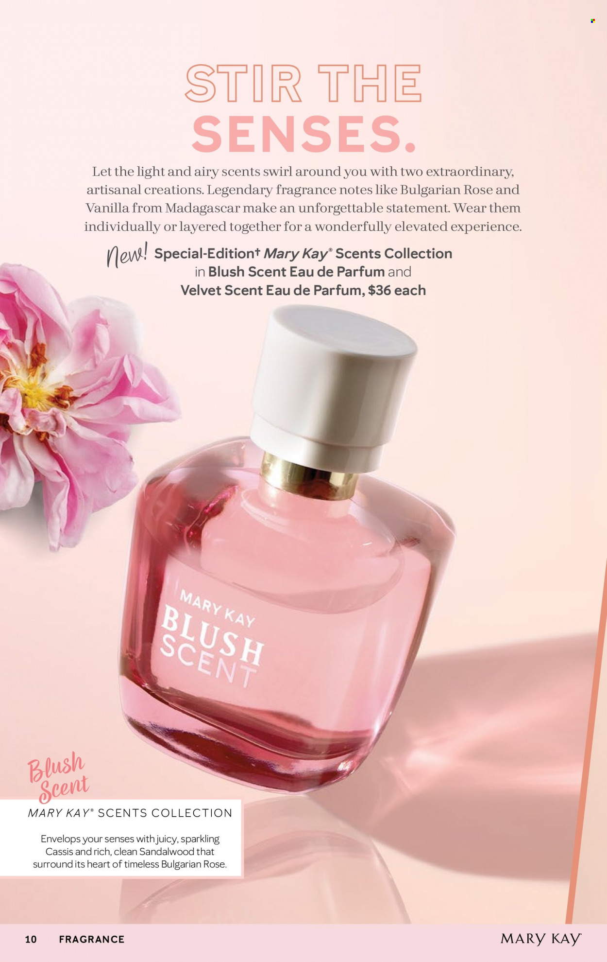 thumbnail - Mary Kay Flyer - 11/16/2021 - 02/15/2022 - Sales products - eau de parfum, fragrance. Page 10.