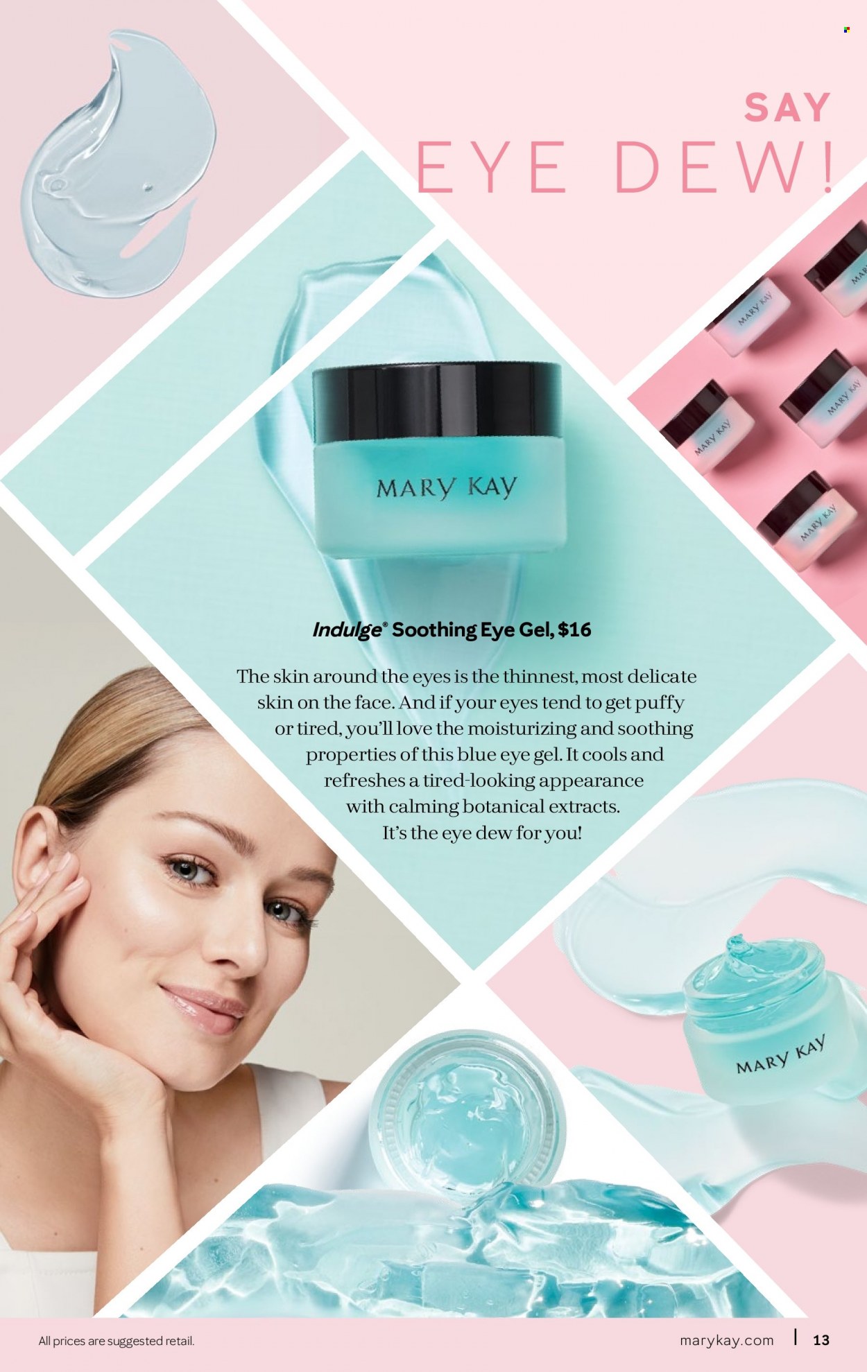 thumbnail - Mary Kay Flyer - 11/16/2021 - 02/15/2022 - Sales products - eye gel. Page 13.