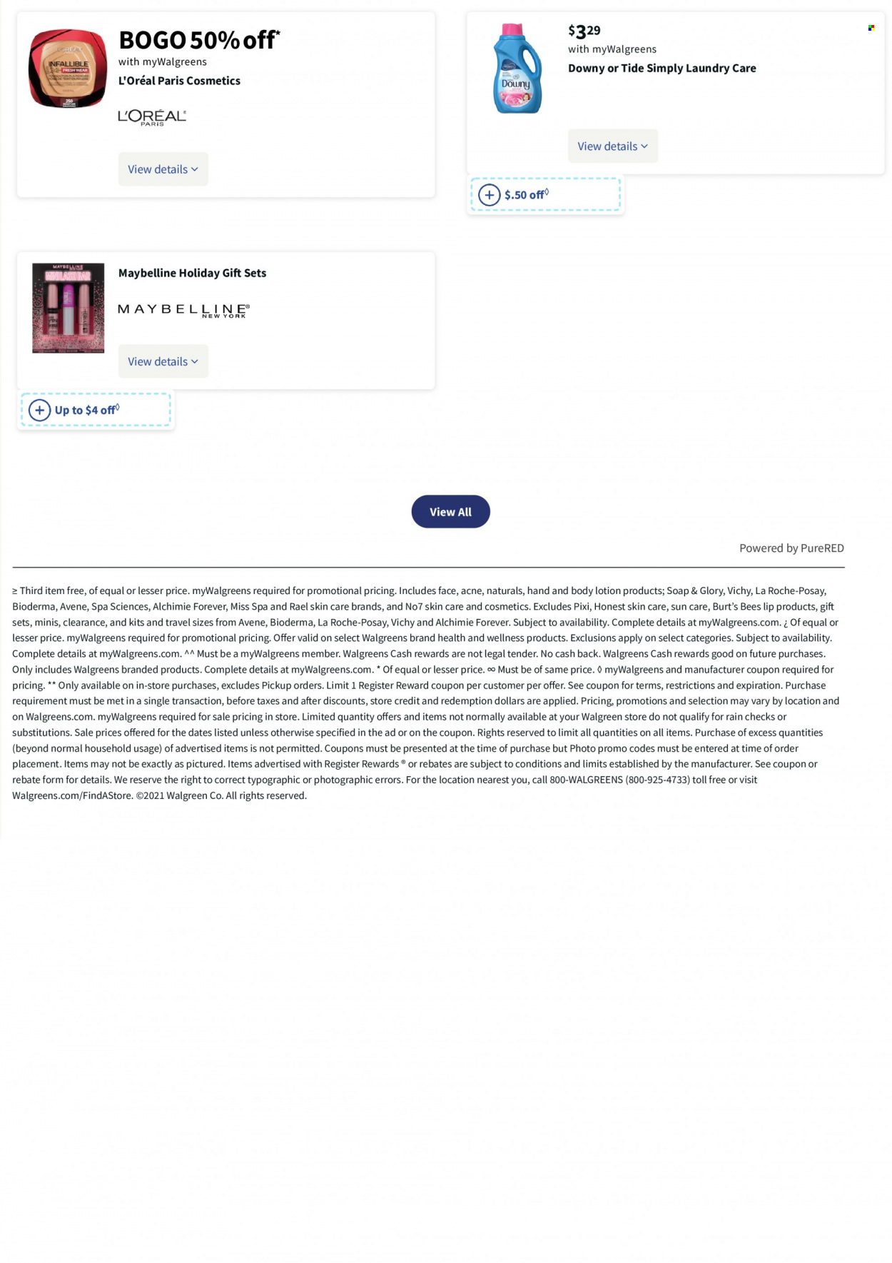 Walgreens ad - 11/14/2021 - 11/20/2021. Page 3