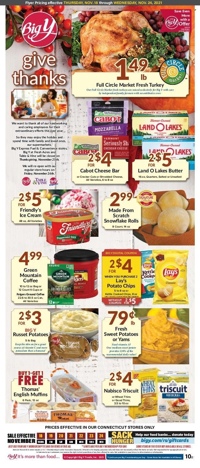 Big Y ad - 11/18/2021 - 11/24/2021. Page 1