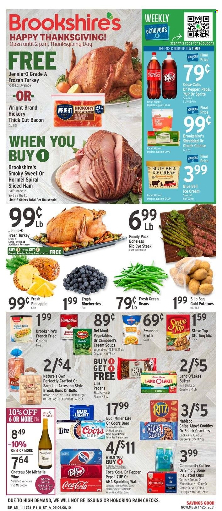 Brookshires ad - 11/17/2021 - 11/25/2021. Page 1