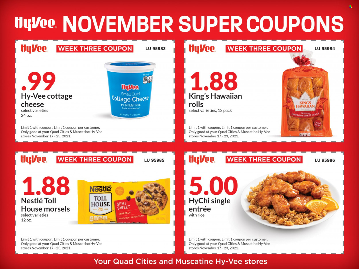 Hy-Vee ad - 11/17/2021 - 11/23/2021. Page 1