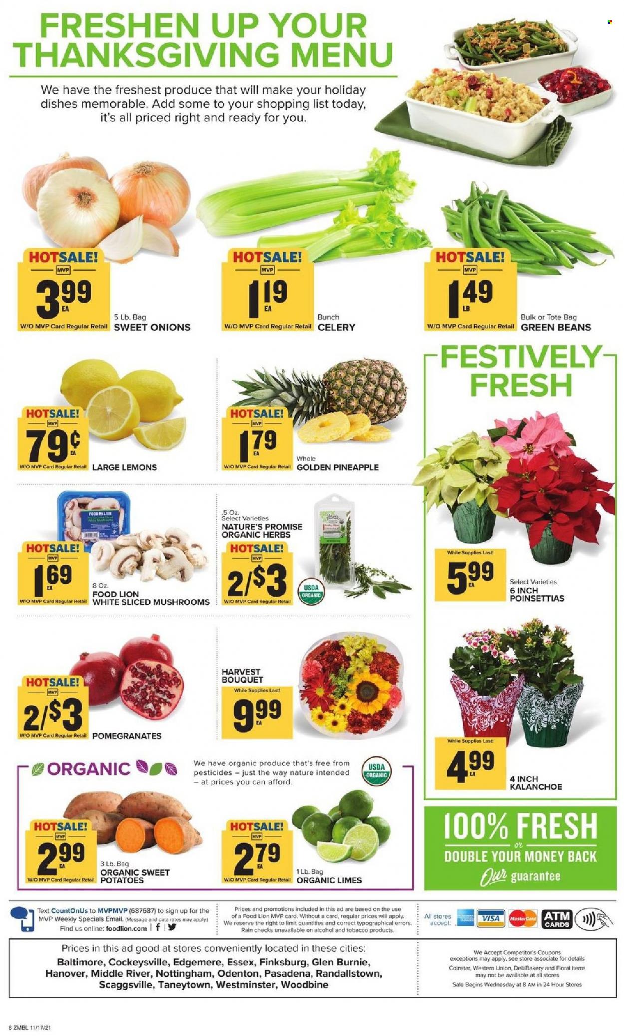 Food Lion ad - 11/17/2021 - 11/25/2021. Page 8