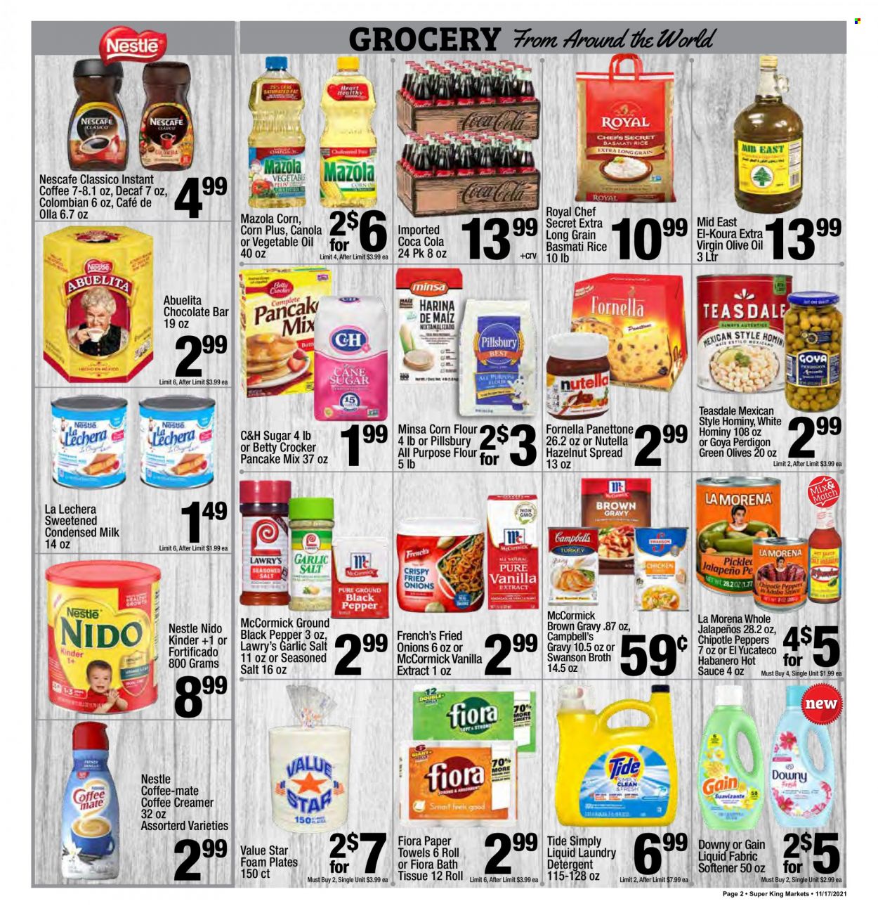 Super King Markets ad - 11/17/2021 - 11/23/2021. Page 2