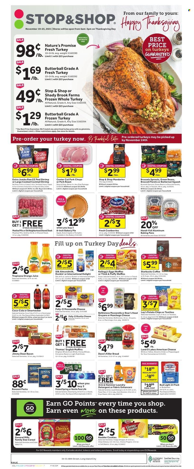 Stop & Shop ad - 11/19/2021 - 11/25/2021. Page 1