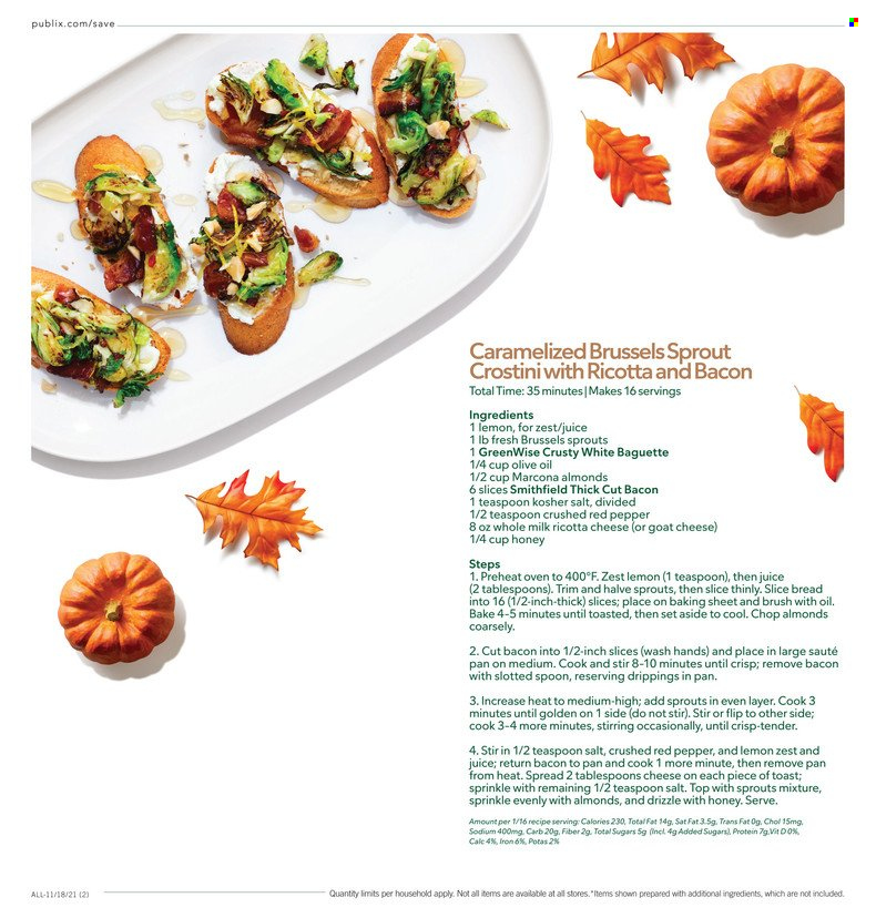 Publix ad - 11/18/2021 - 11/24/2021. Page 2