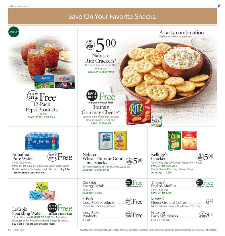 Publix ad - 11/18/2021 - 11/24/2021. Page 16