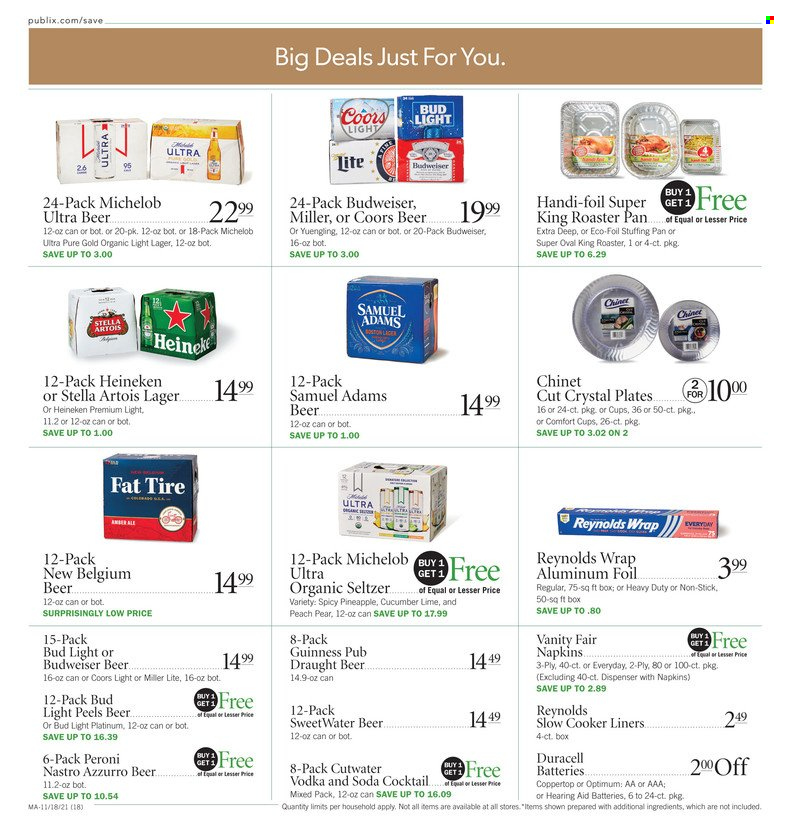 Publix ad - 11/18/2021 - 11/24/2021. Page 18