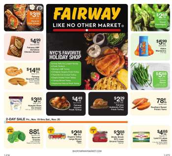 Fairway Market Flyer - 11/19/2021 - 11/25/2021.