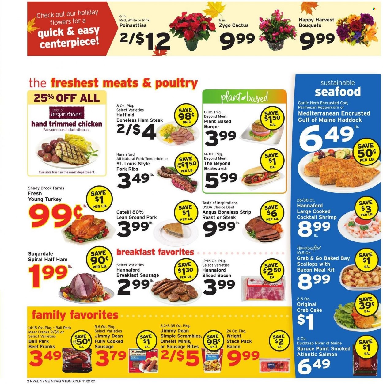 Hannaford ad - 11/21/2021 - 11/27/2021. Page 2