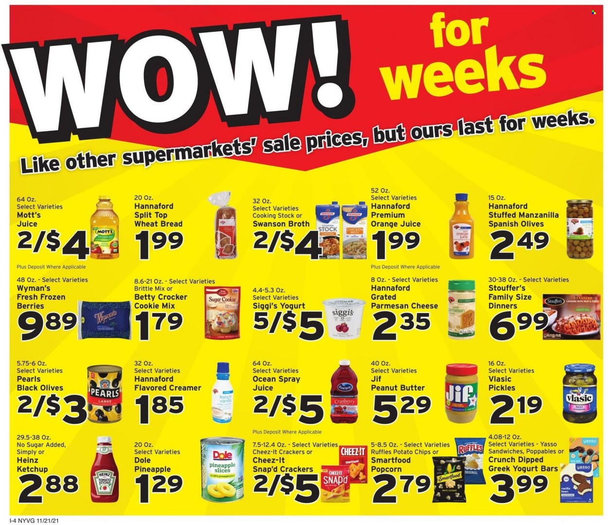 Hannaford ad - 11/21/2021 - 11/27/2021. Page 12