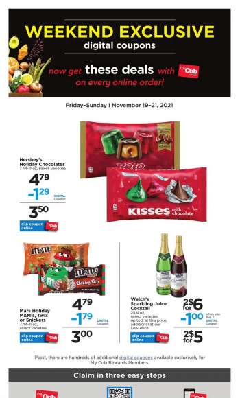 Cub Foods Flyer - 11/19/2021 - 11/21/2021.