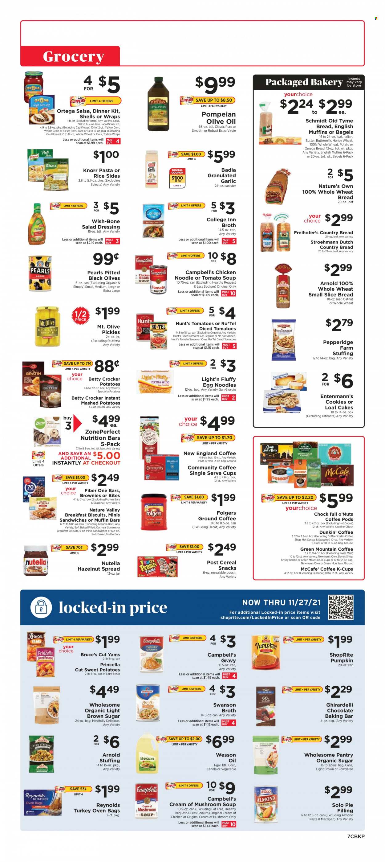 ShopRite ad - 11/21/2021 - 11/27/2021. Page 7