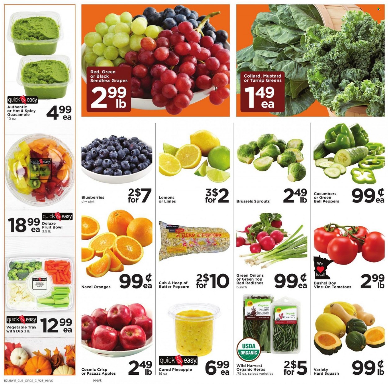 Cub Foods ad - 11/21/2021 - 11/27/2021. Page 2