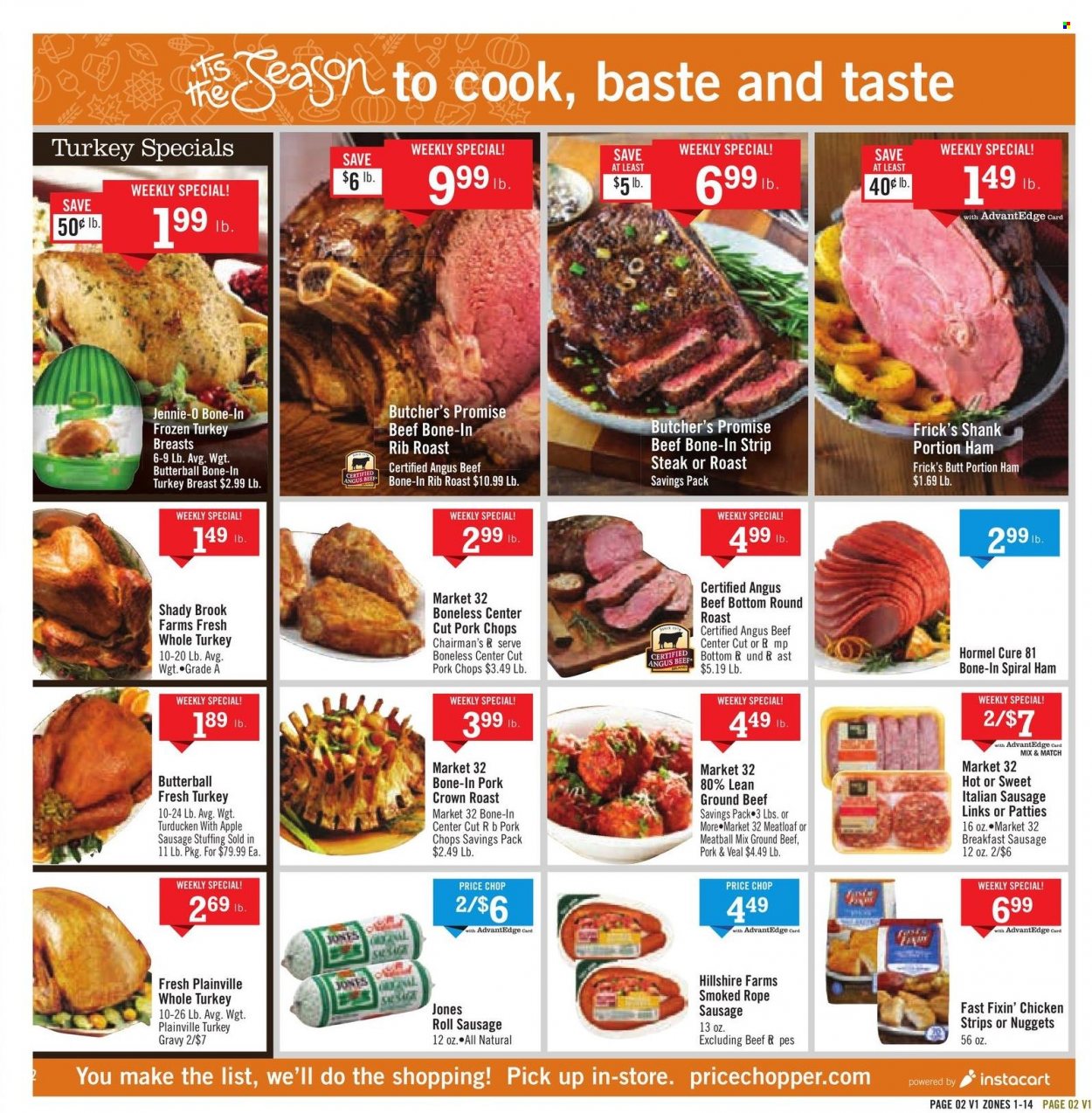 Price Chopper ad - 11/21/2021 - 11/27/2021. Page 2