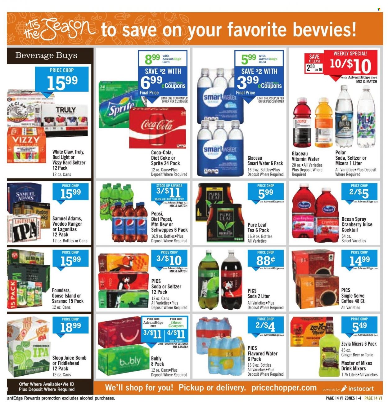 Price Chopper ad - 11/21/2021 - 11/27/2021. Page 14