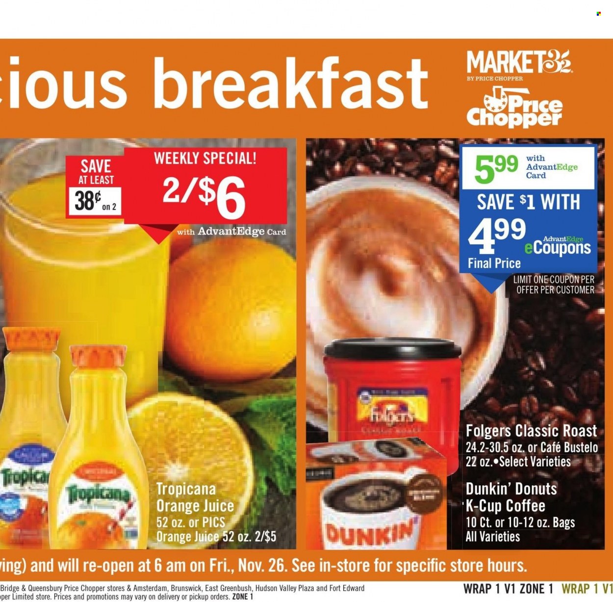 Price Chopper ad - 11/21/2021 - 11/27/2021. Page 18