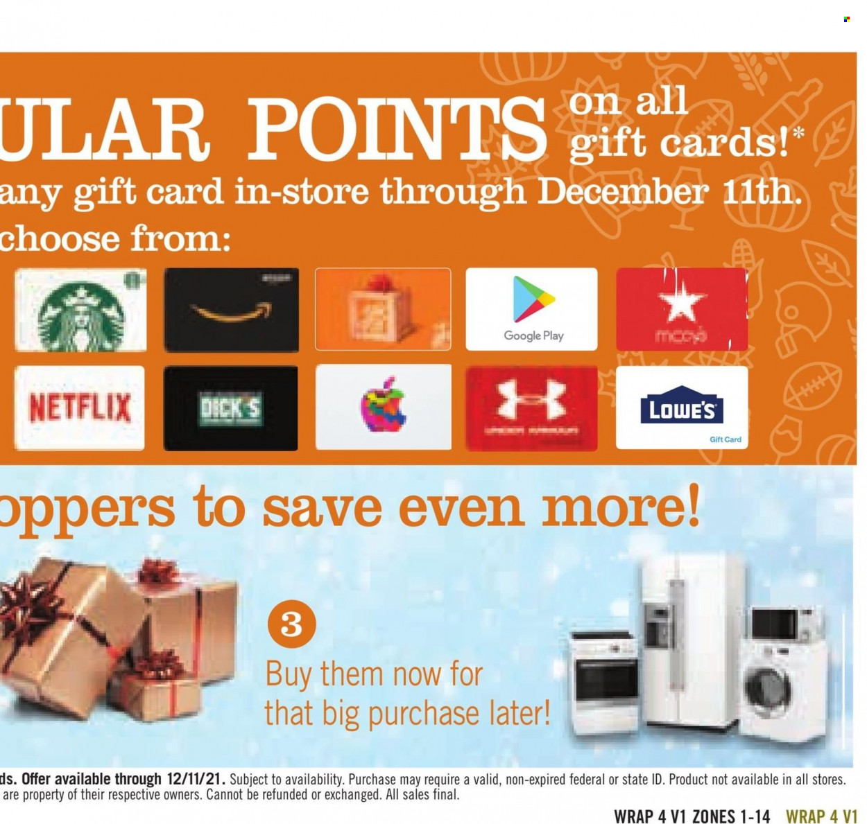 Price Chopper ad - 11/21/2021 - 11/27/2021. Page 24