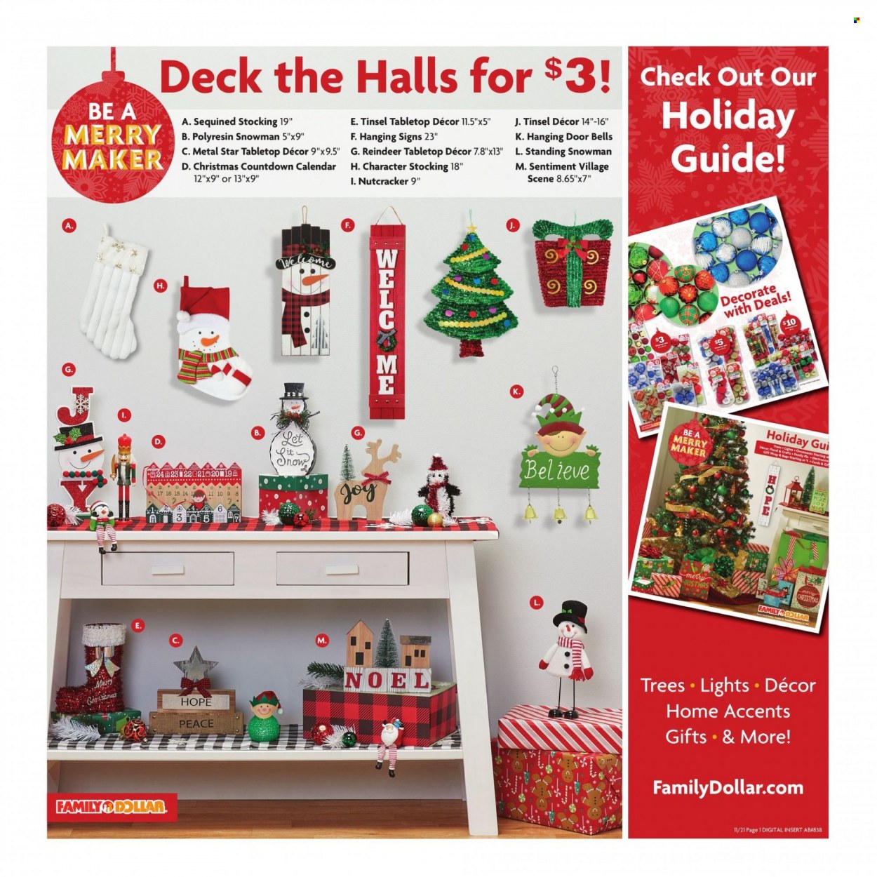 Family Dollar ad - 11/21/2021 - 11/27/2021. Page 5