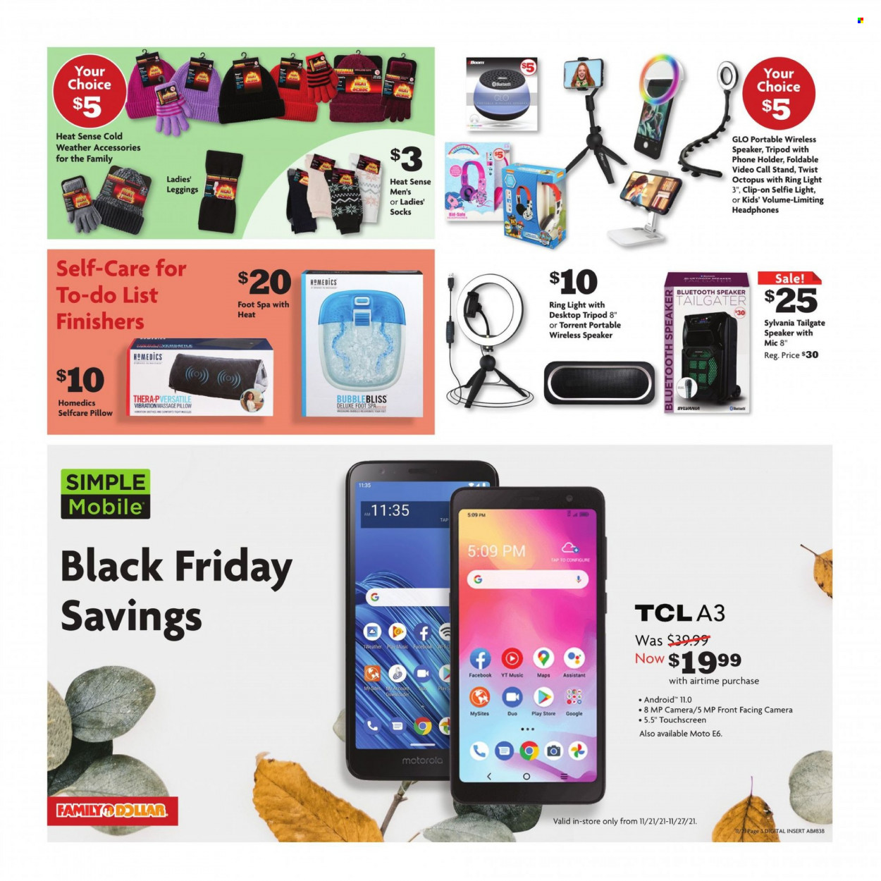 Family Dollar ad - 11/21/2021 - 11/27/2021. Page 7