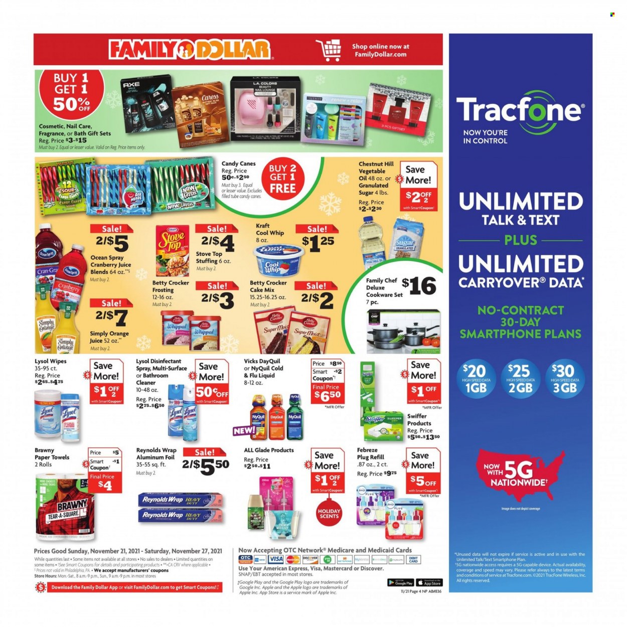 Family Dollar ad - 11/21/2021 - 11/27/2021. Page 9