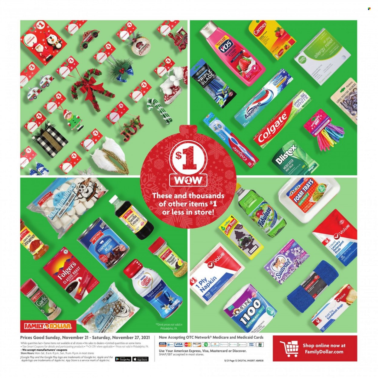Family Dollar ad - 11/21/2021 - 11/27/2021. Page 16