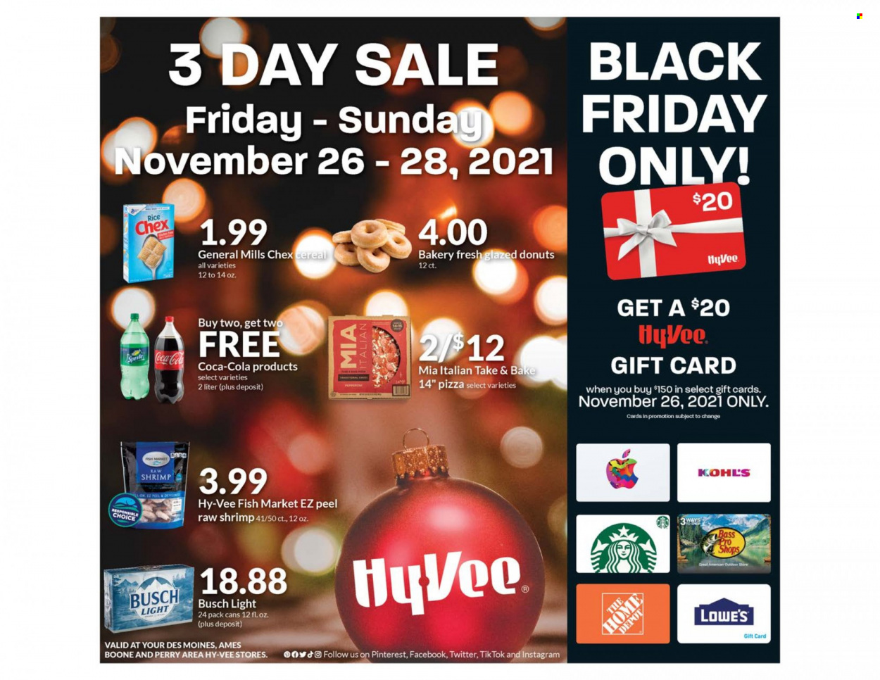 Hy-Vee ad - 11/24/2021 - 12/21/2021. Page 1