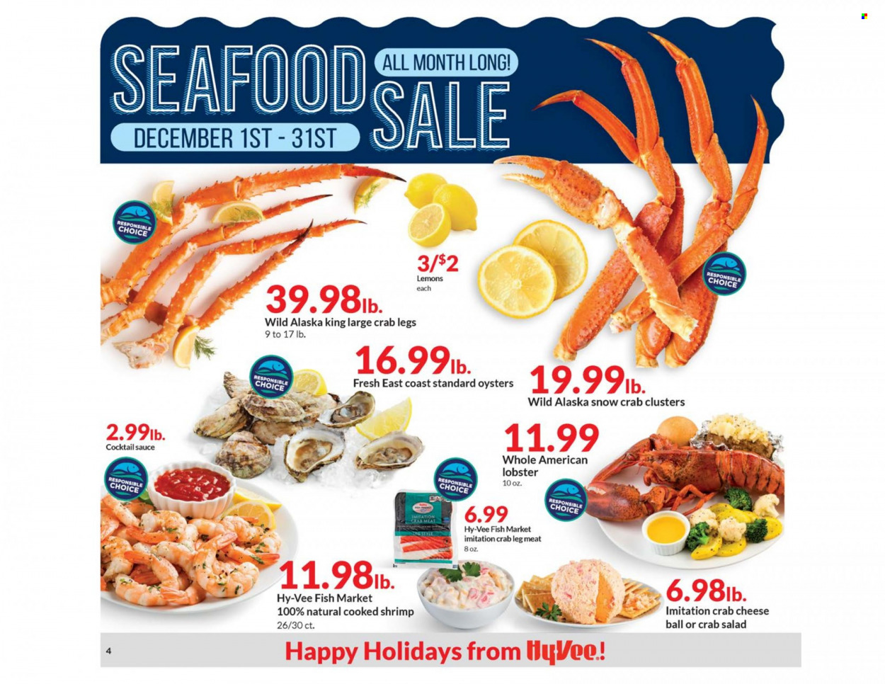 Hy-Vee ad - 11/24/2021 - 12/21/2021. Page 4