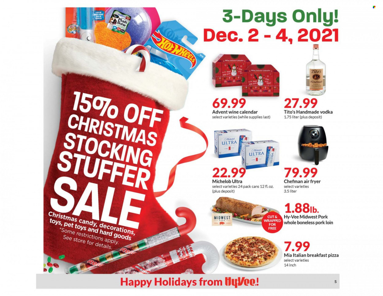 Hy-Vee ad - 11/24/2021 - 12/21/2021. Page 5