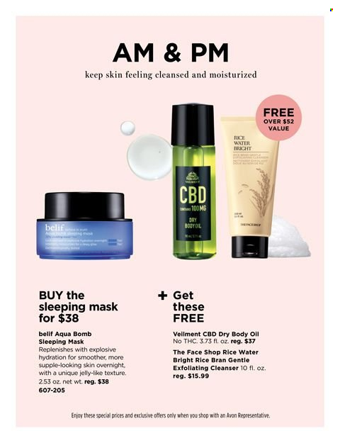 thumbnail - Avon Flyer - 11/23/2021 - 12/06/2021 - Sales products - Avon, cleanser. Page 2.