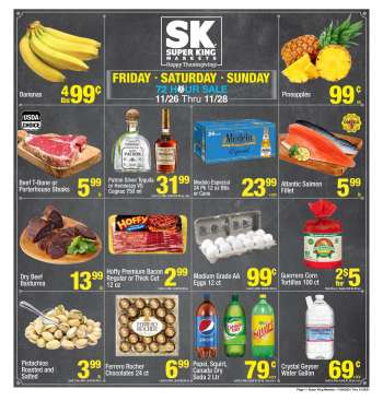 Super King Markets Flyer - 11/24/2021 - 11/30/2021.