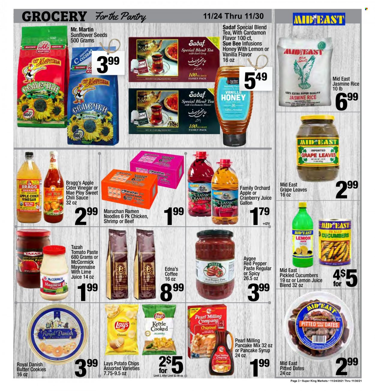 Super King Markets ad - 11/24/2021 - 11/30/2021. Page 3