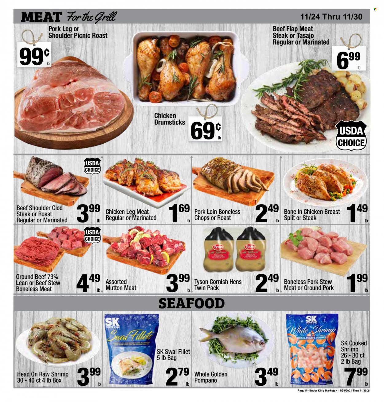 Super King Markets ad - 11/24/2021 - 11/30/2021. Page 5