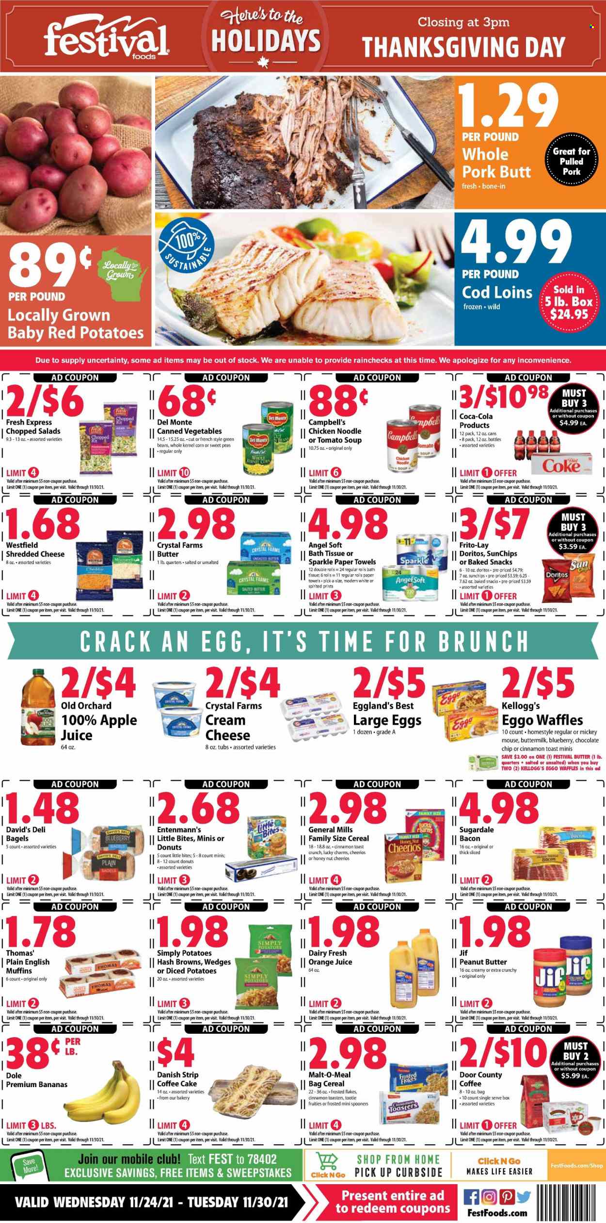 Festival Foods ad - 11/24/2021 - 11/30/2021. Page 1
