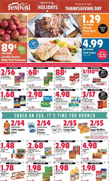 Festival Foods Flyer - 11/24/2021 - 11/30/2021.