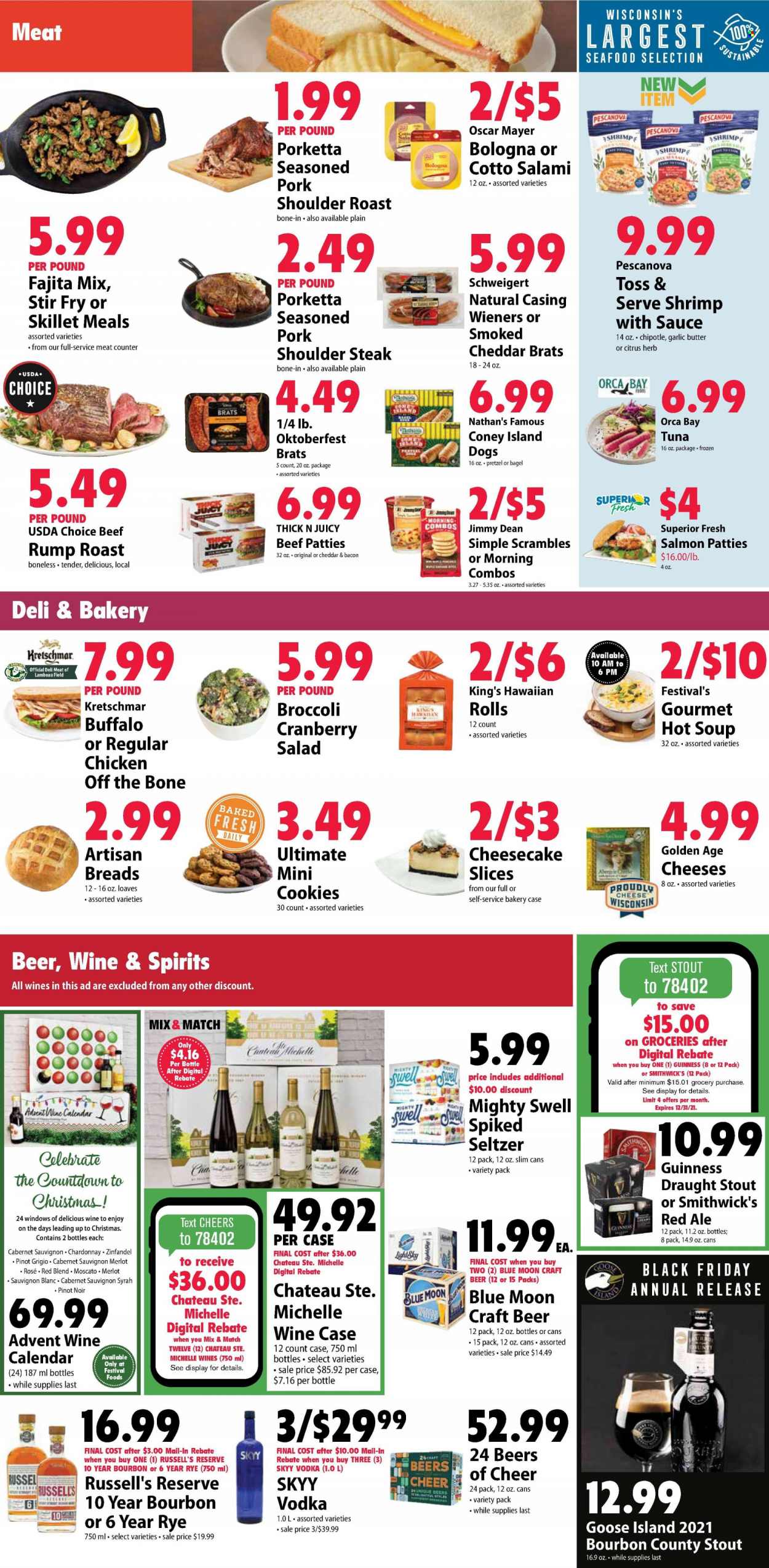 Festival Foods ad - 11/24/2021 - 11/30/2021. Page 2