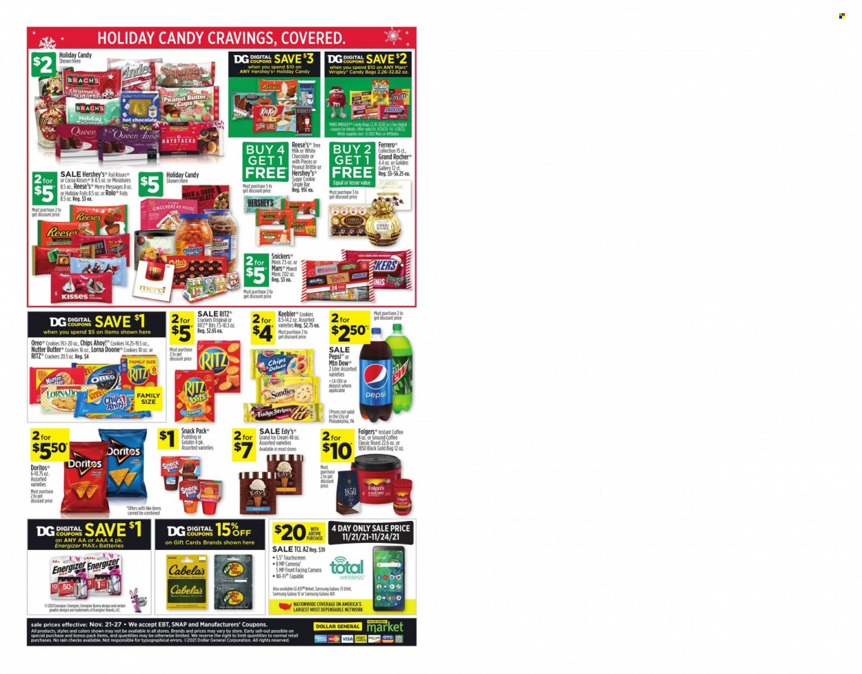 Dollar General ad - 11/21/2021 - 11/24/2021. Page 4
