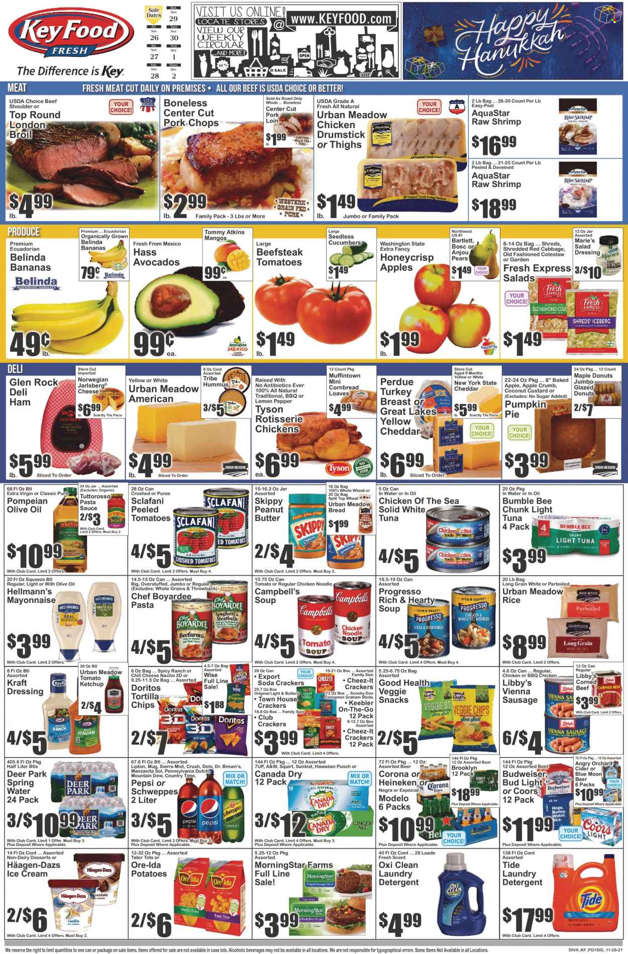 Key Food ad - 11/26/2021 - 12/02/2021. Page 1