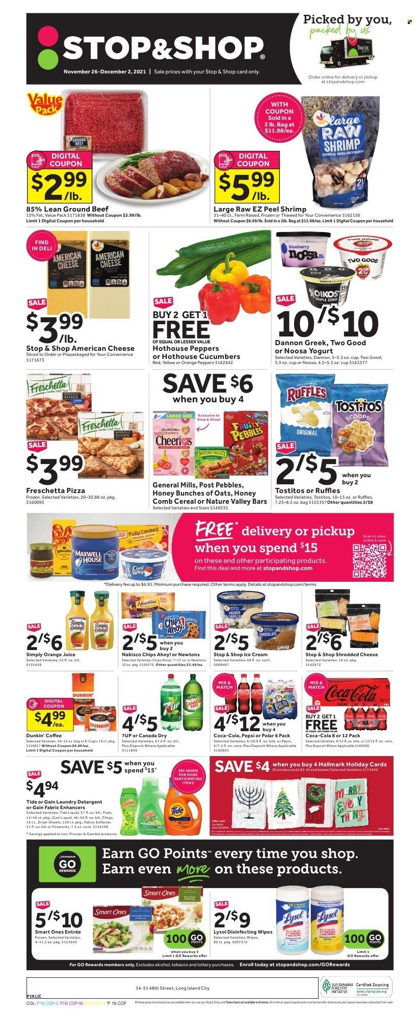 Stop & Shop ad - 11/26/2021 - 12/02/2021. Page 1