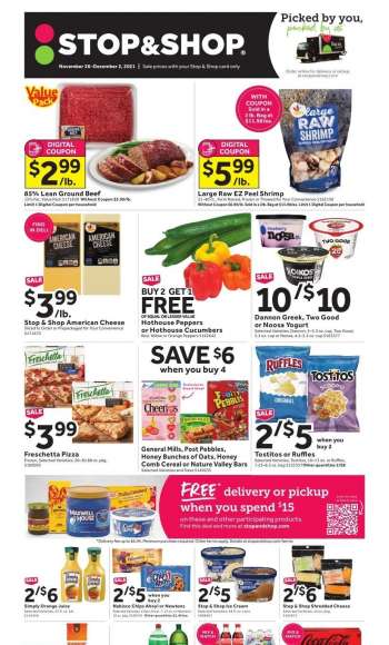 Stop & Shop Flyer - 11/26/2021 - 12/02/2021.