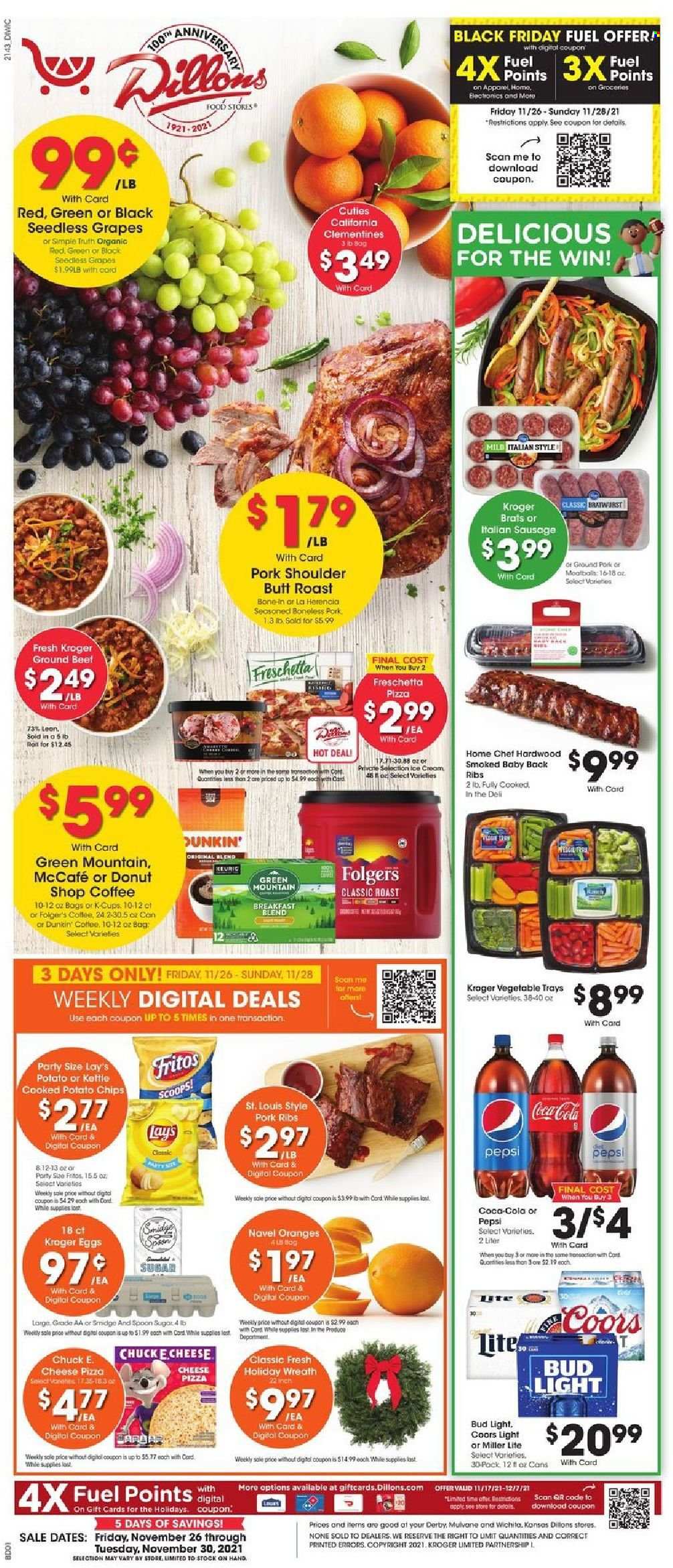 Dillons ad - 11/26/2021 - 11/30/2021. Page 1