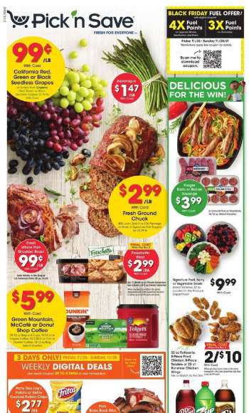 Pick ‘n Save Flyer - 11/26/2021 - 11/30/2021.