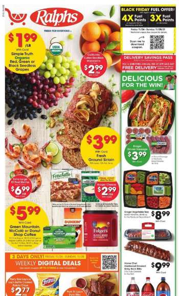 Ralphs Flyer - 11/26/2021 - 11/30/2021.